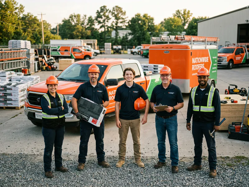 Natiowide Roofers - roof installation in Spotsylvania near me